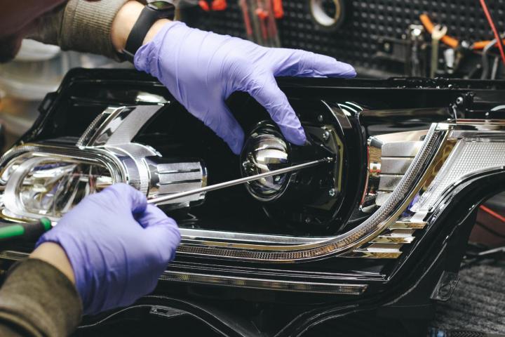 Travaux de rénovation phares Le Lamentin